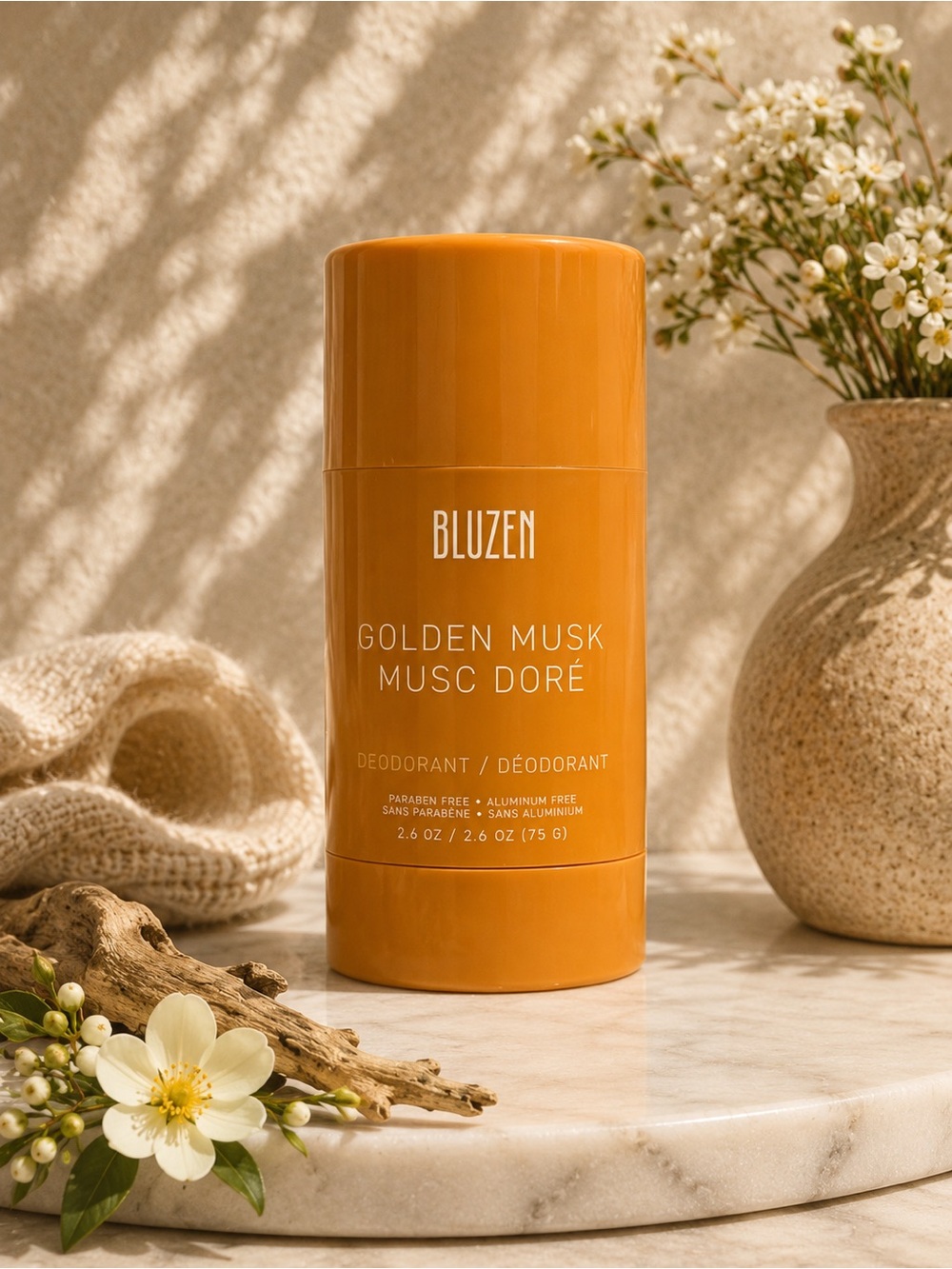 BLUZEN Golden Musk Deodorant – 75 g